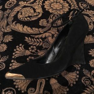 Authentic Alexander McQueen ankle strap heels